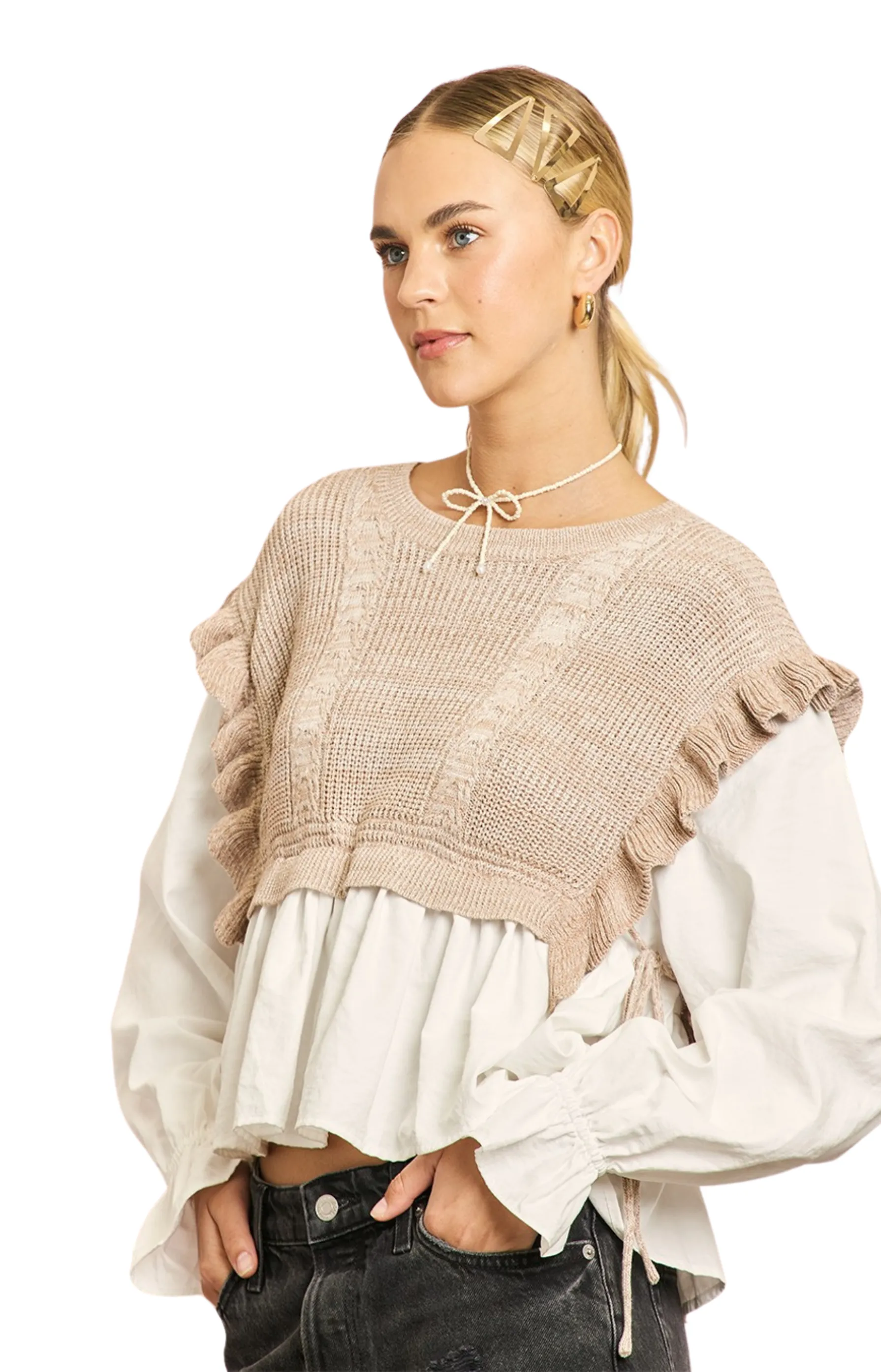 The Meira Knitted Blouse