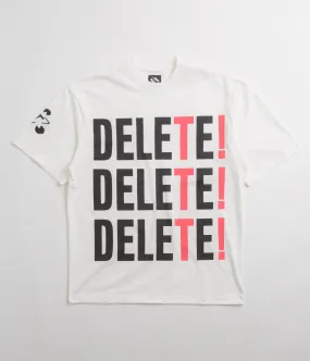 The Trilogy Tapes Delete T-Shirt - White