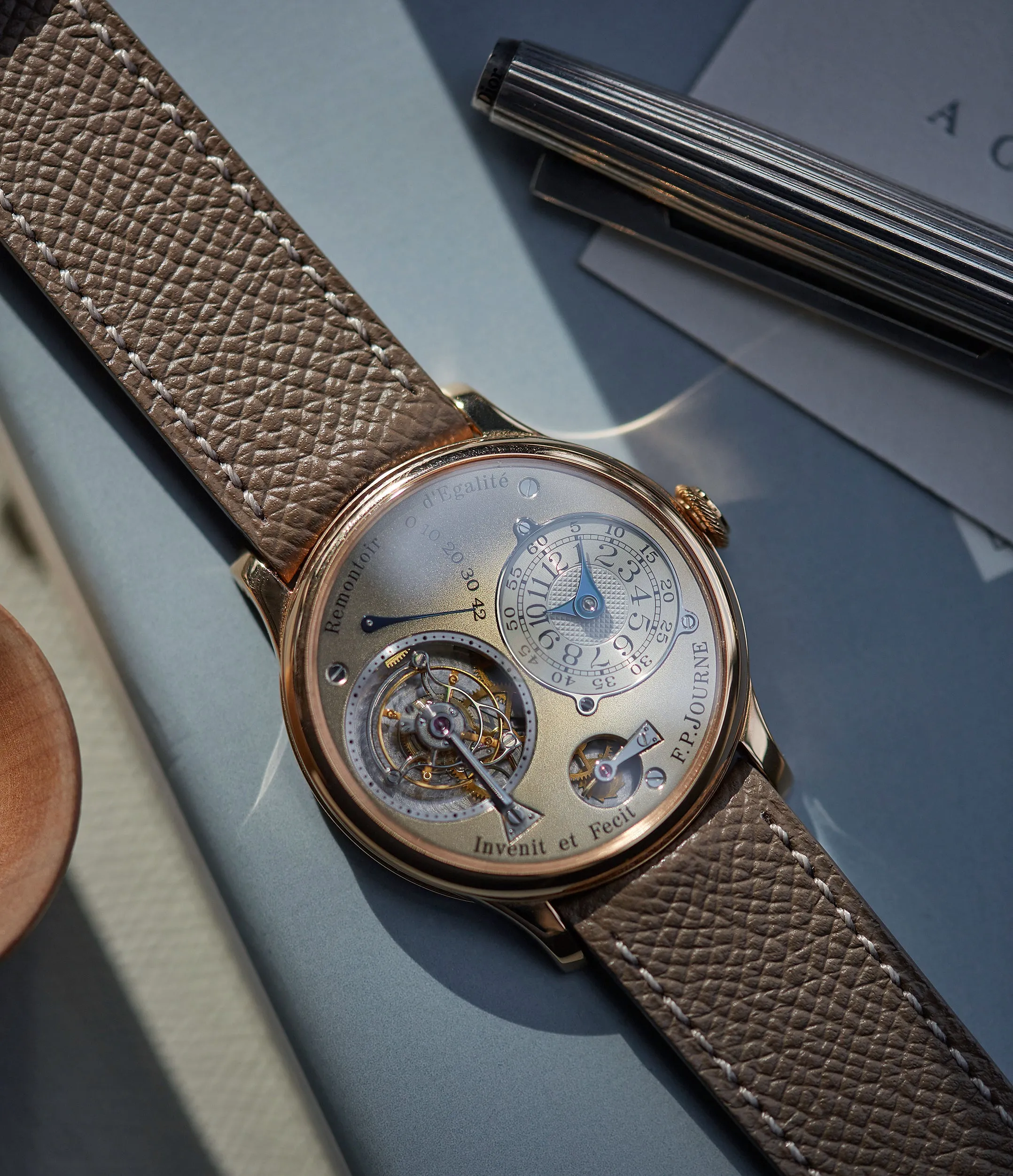 Tourbillon Souverain | Brass Movement | Rose Gold