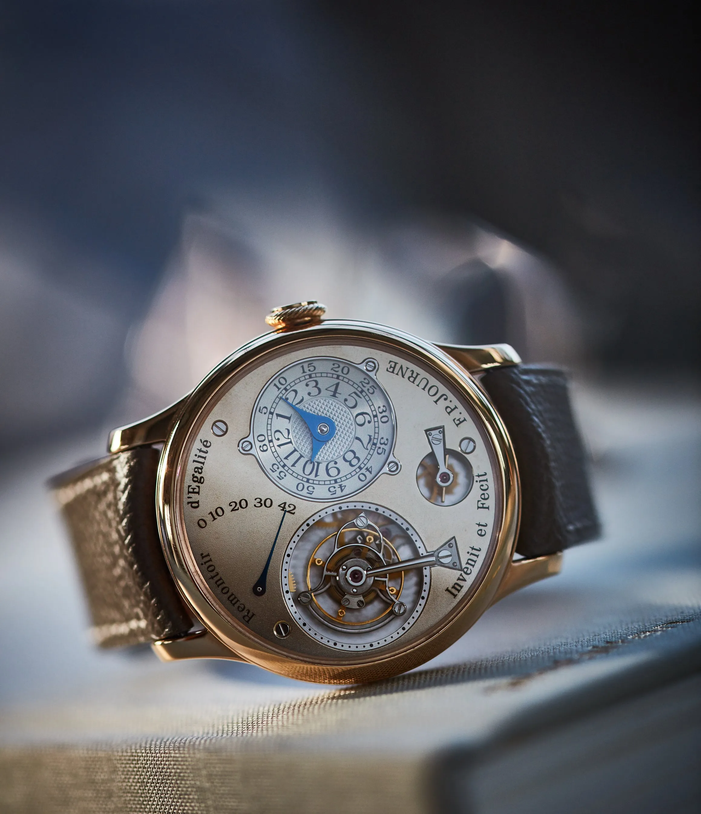 Tourbillon Souverain | Brass Movement | Rose Gold