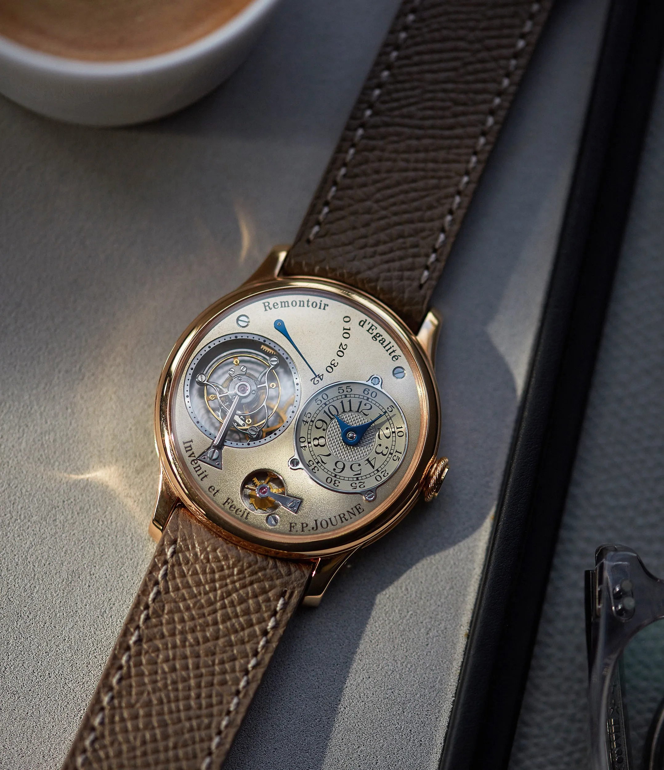 Tourbillon Souverain | Brass Movement | Rose Gold