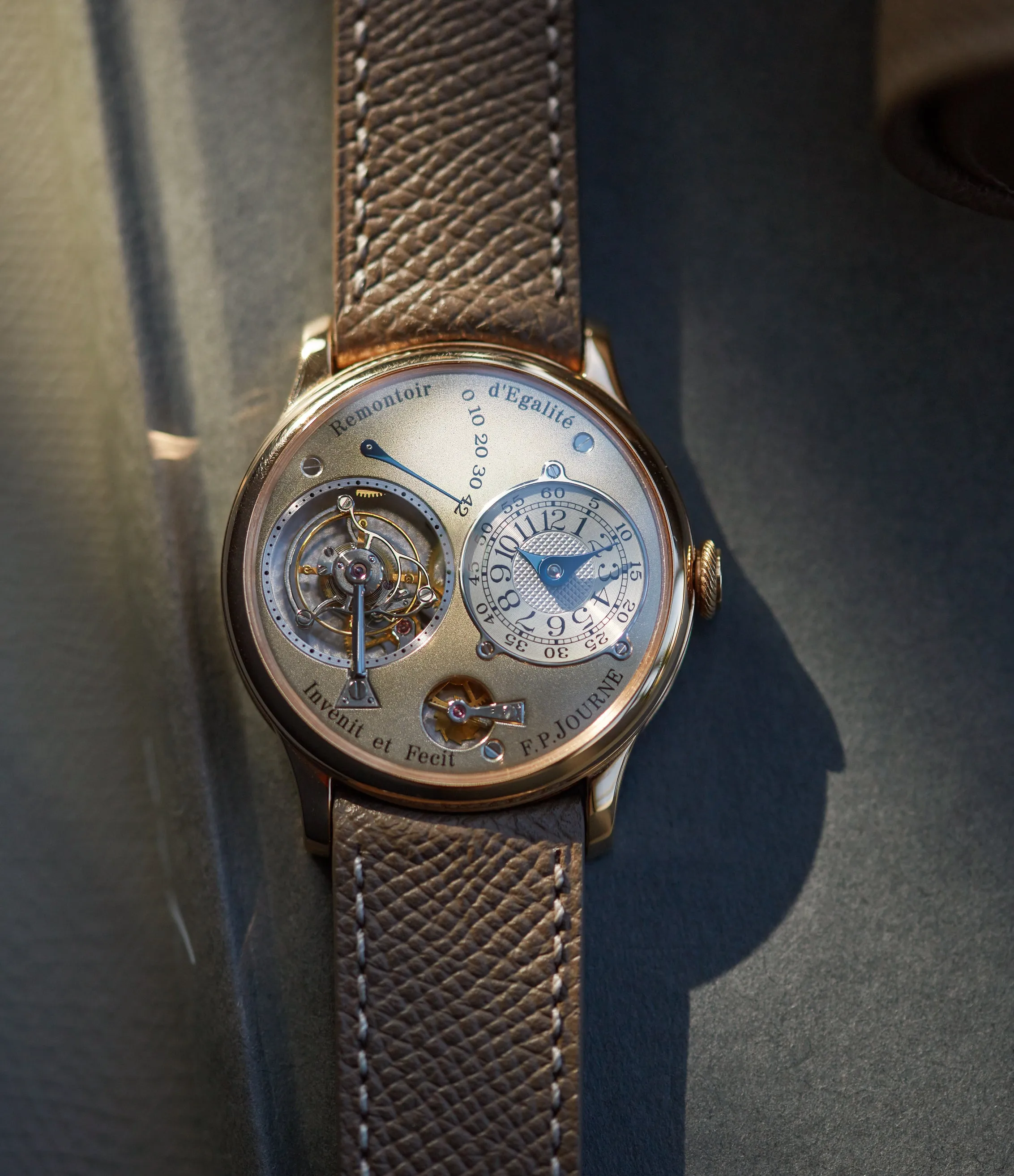 Tourbillon Souverain | Brass Movement | Rose Gold