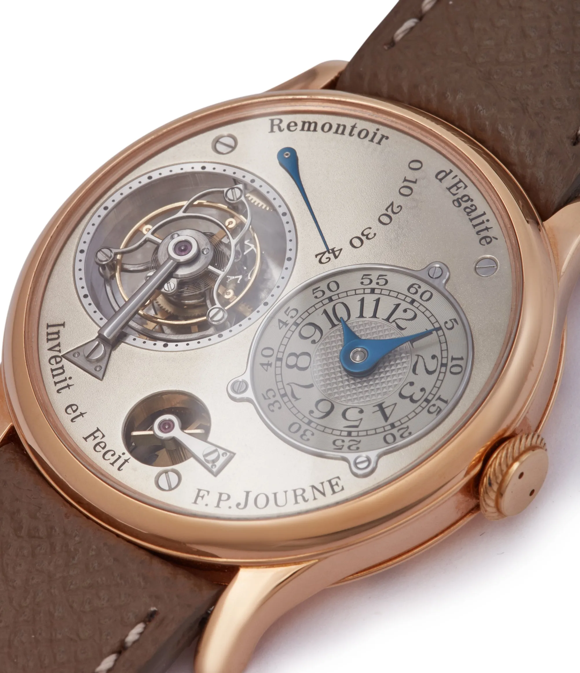 Tourbillon Souverain | Brass Movement | Rose Gold