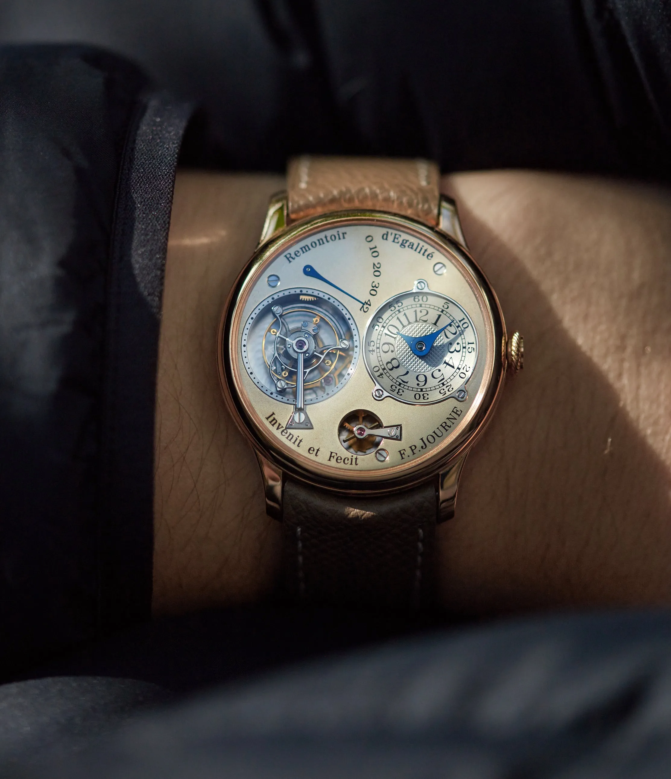 Tourbillon Souverain | Brass Movement | Rose Gold