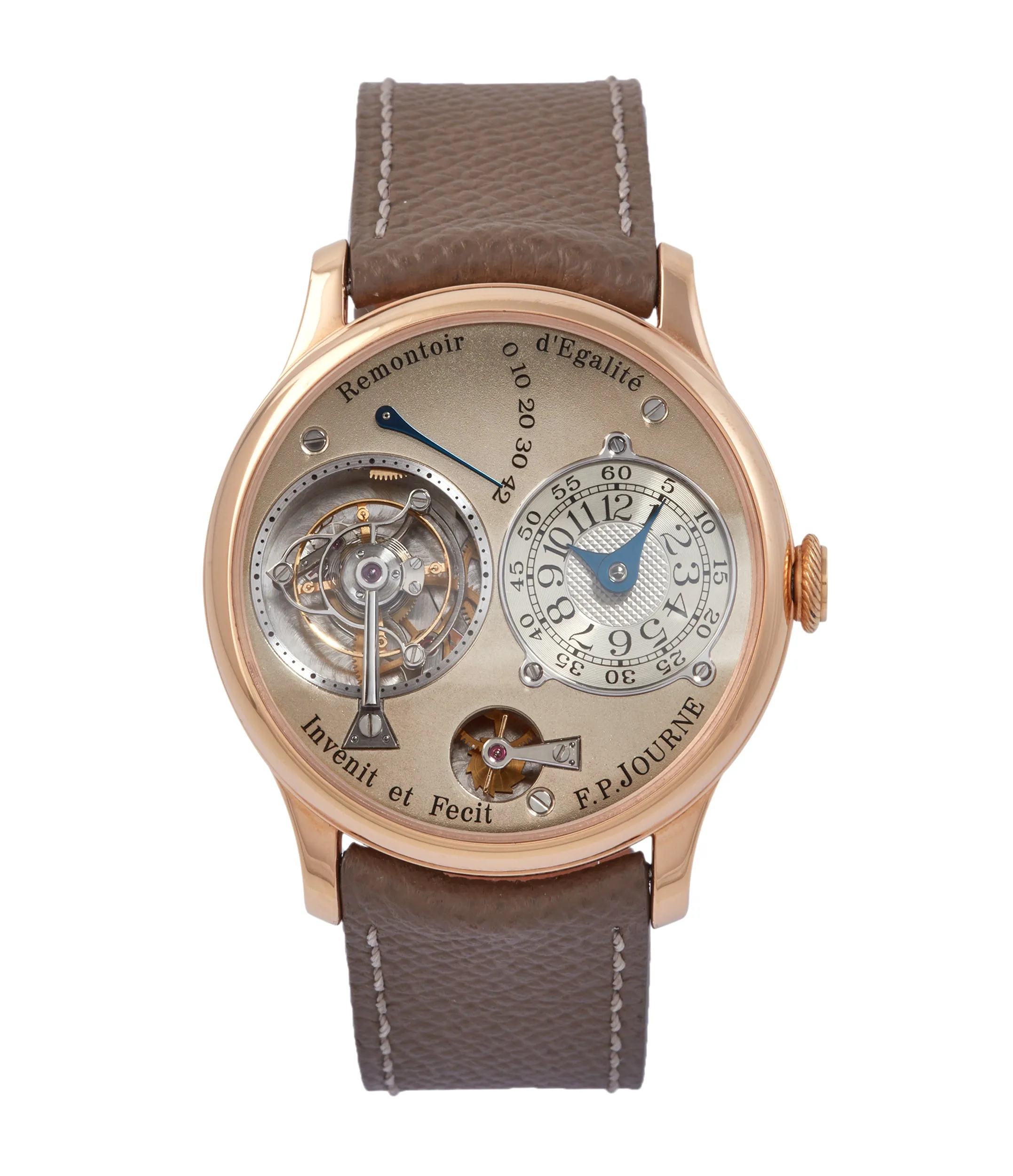 Tourbillon Souverain | Brass Movement | Rose Gold