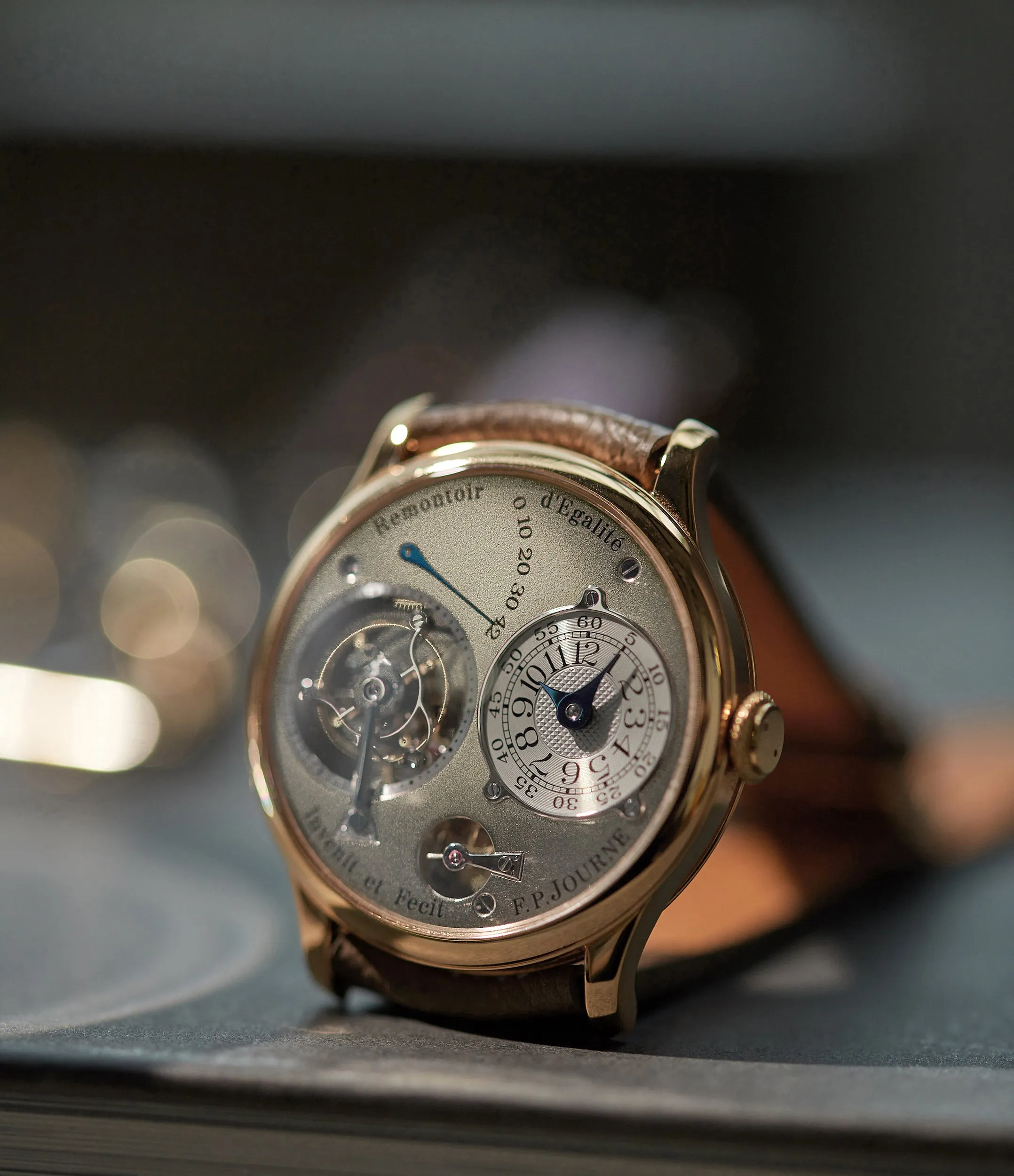 Tourbillon Souverain | Brass Movement | Rose Gold