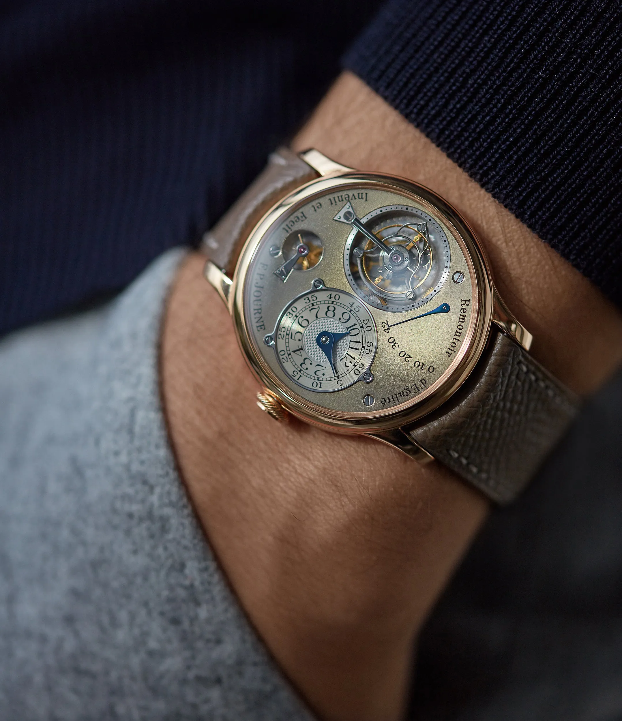 Tourbillon Souverain | Brass Movement | Rose Gold