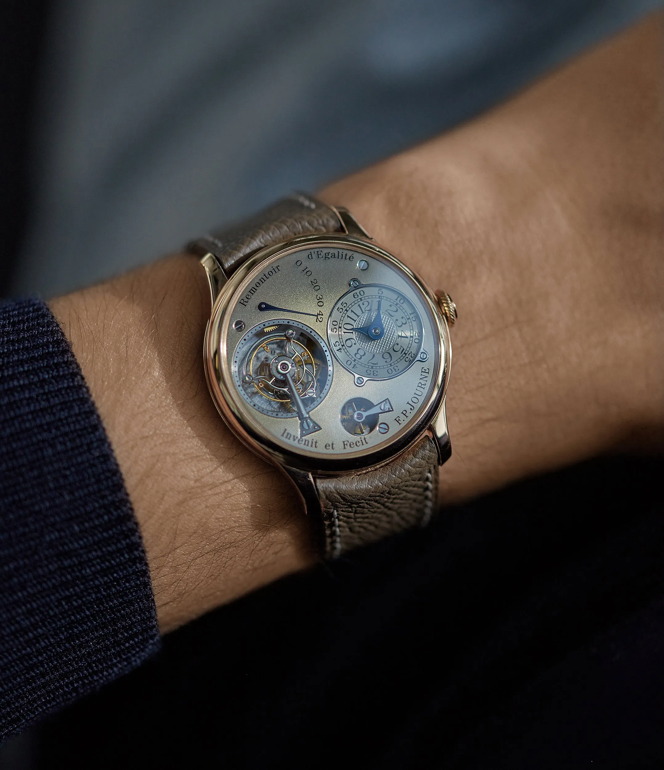 Tourbillon Souverain | Brass Movement | Rose Gold