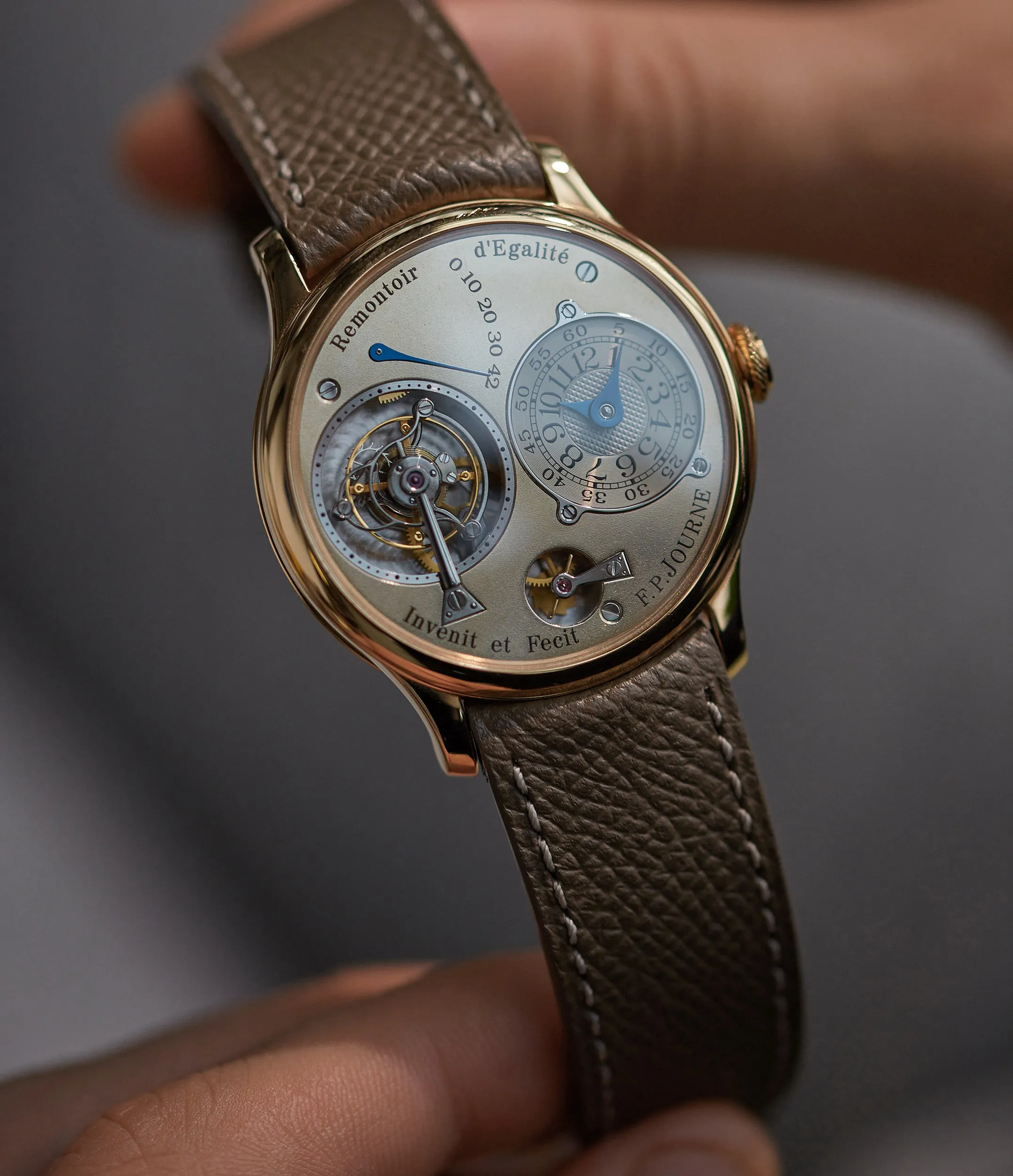 Tourbillon Souverain | Brass Movement | Rose Gold