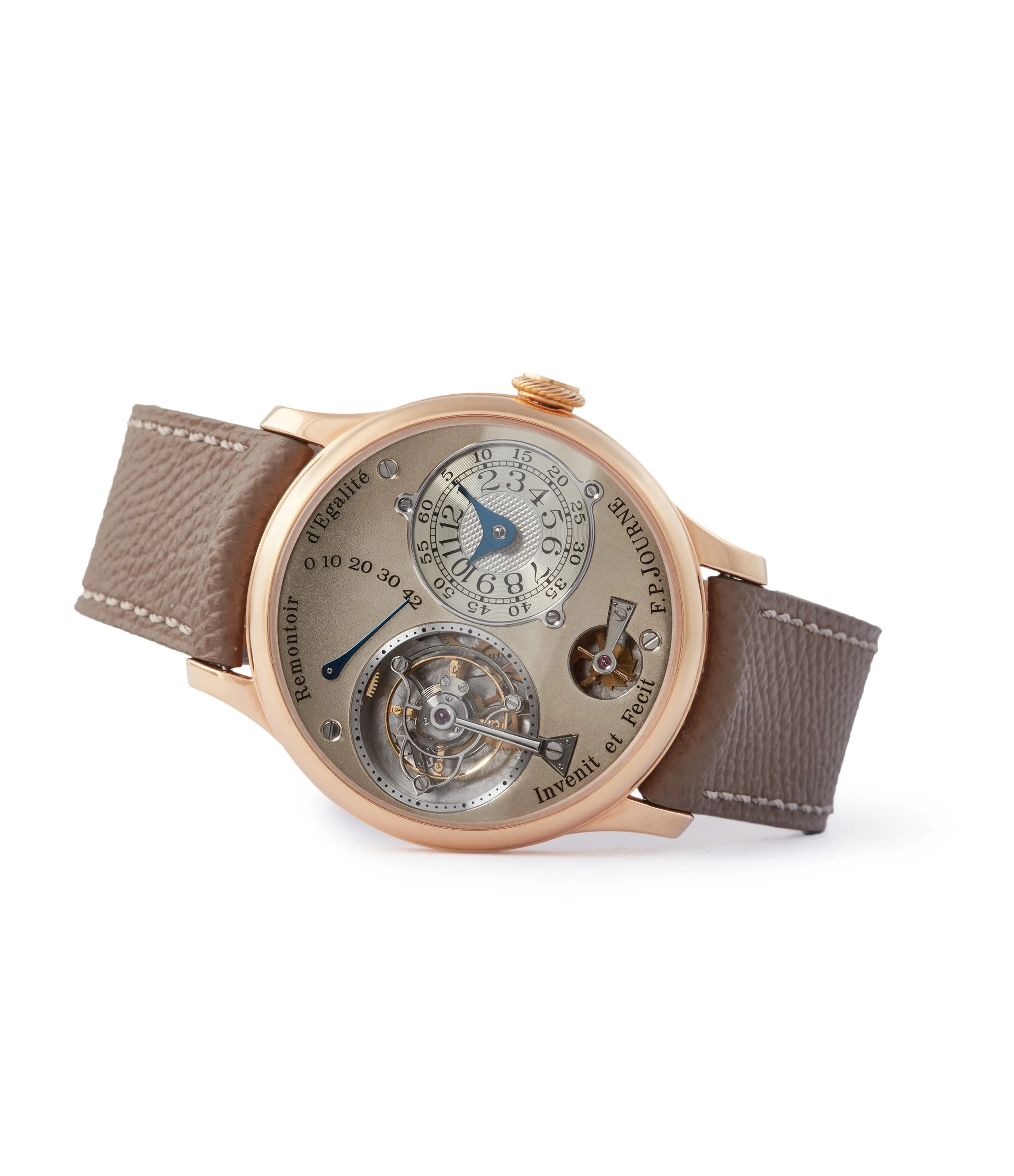 Tourbillon Souverain | Brass Movement | Rose Gold