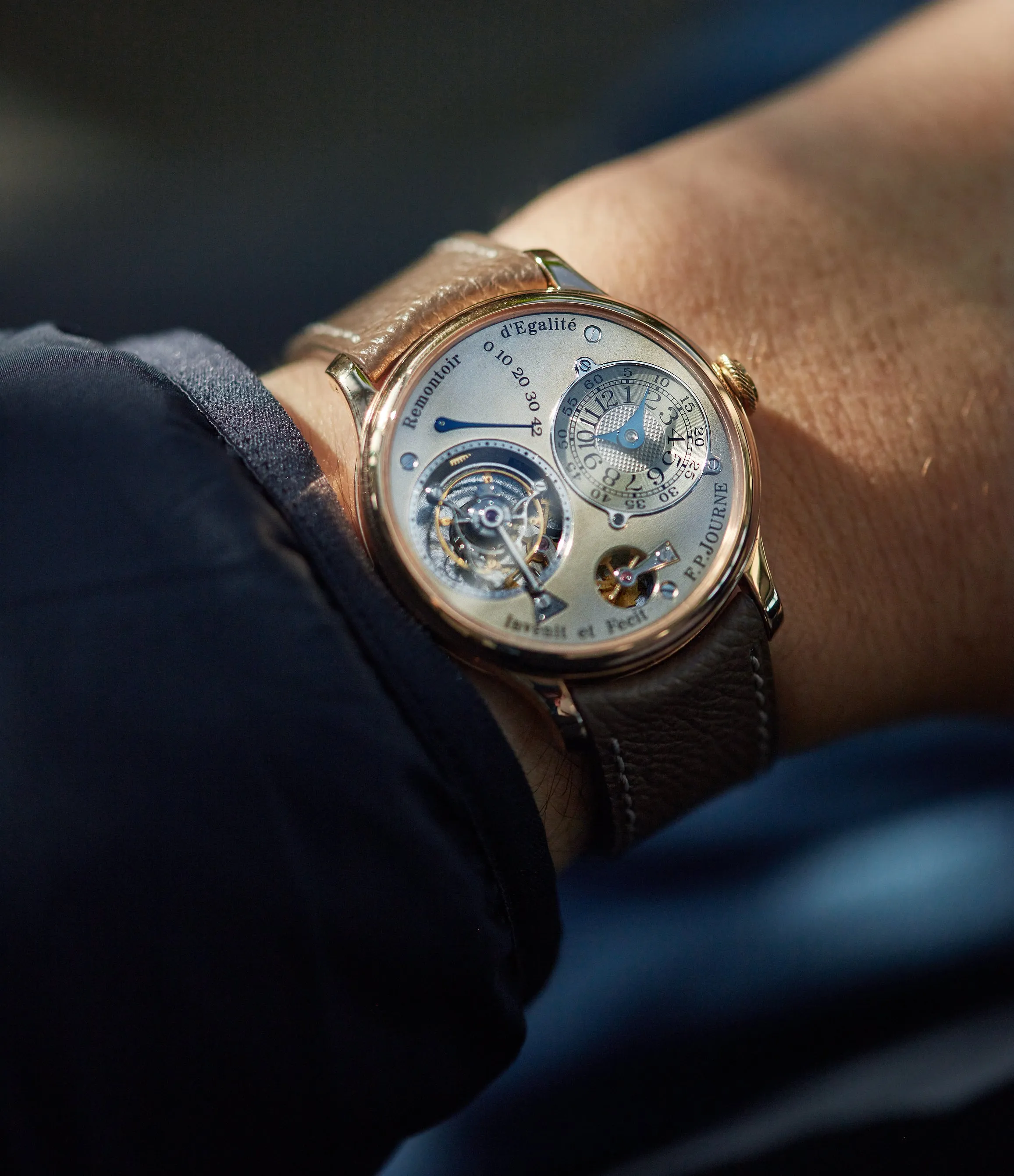 Tourbillon Souverain | Brass Movement | Rose Gold