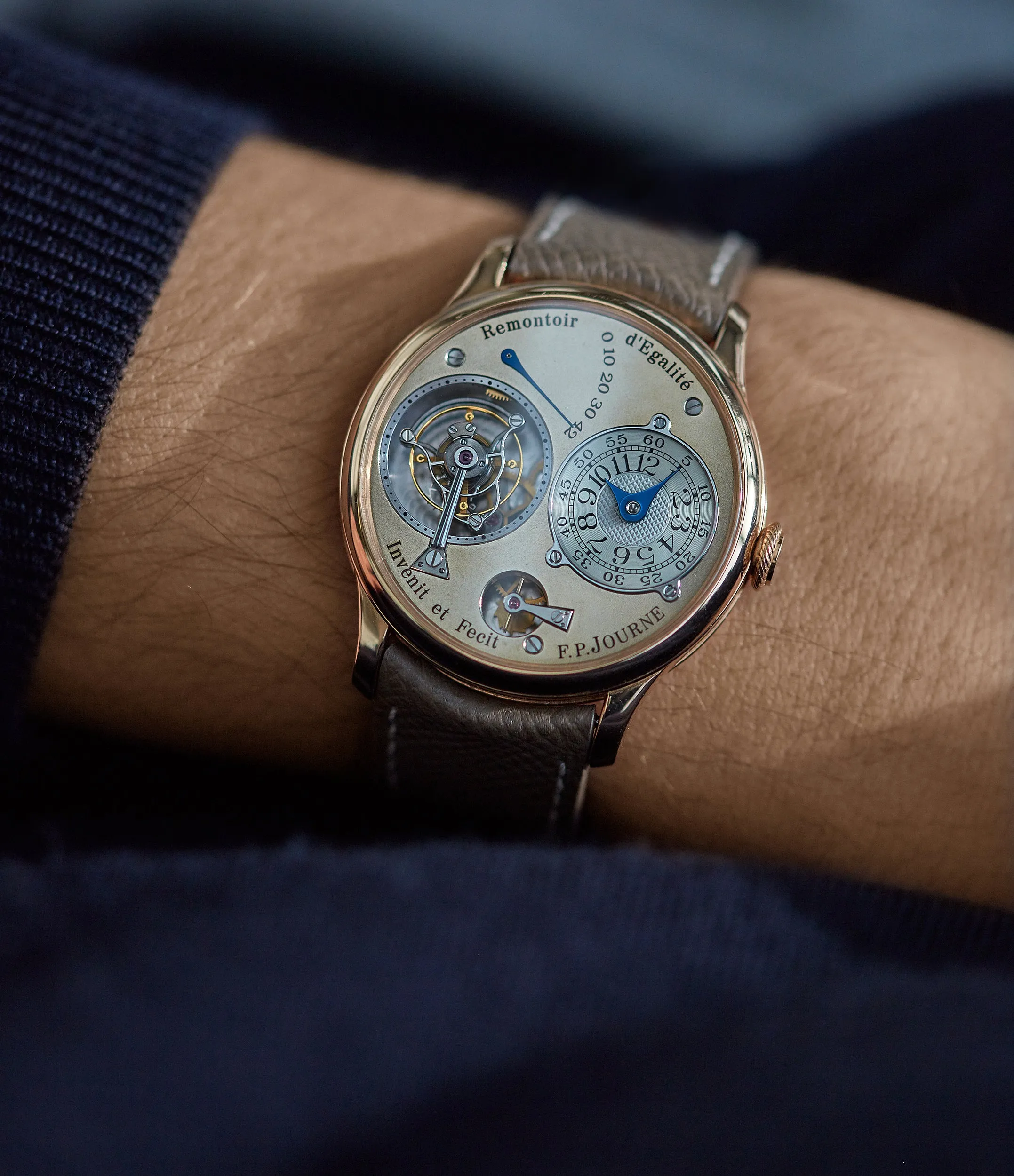 Tourbillon Souverain | Brass Movement | Rose Gold