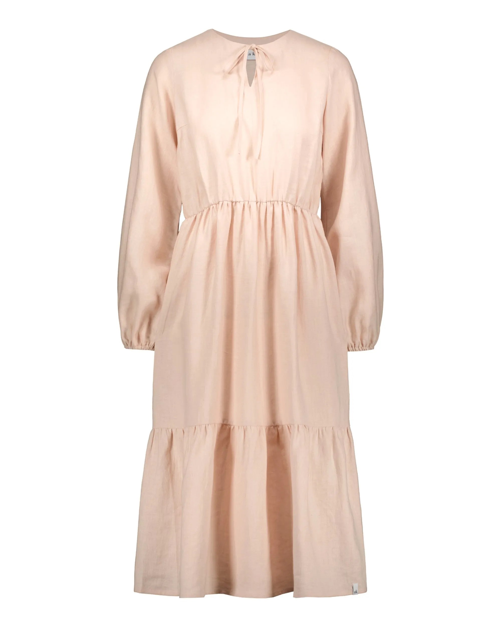 Ulrika Linen Dress Sandshell Beige