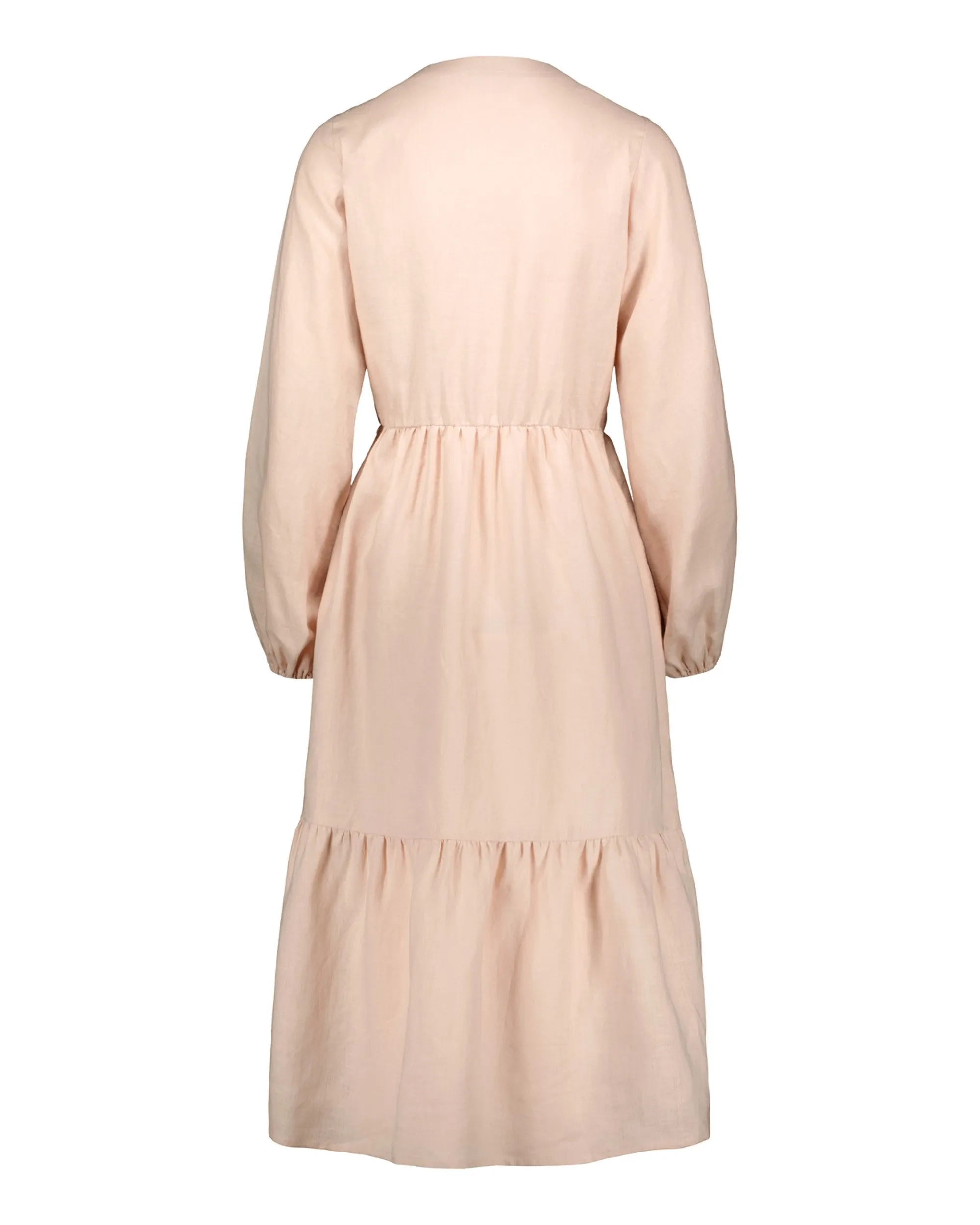 Ulrika Linen Dress Sandshell Beige