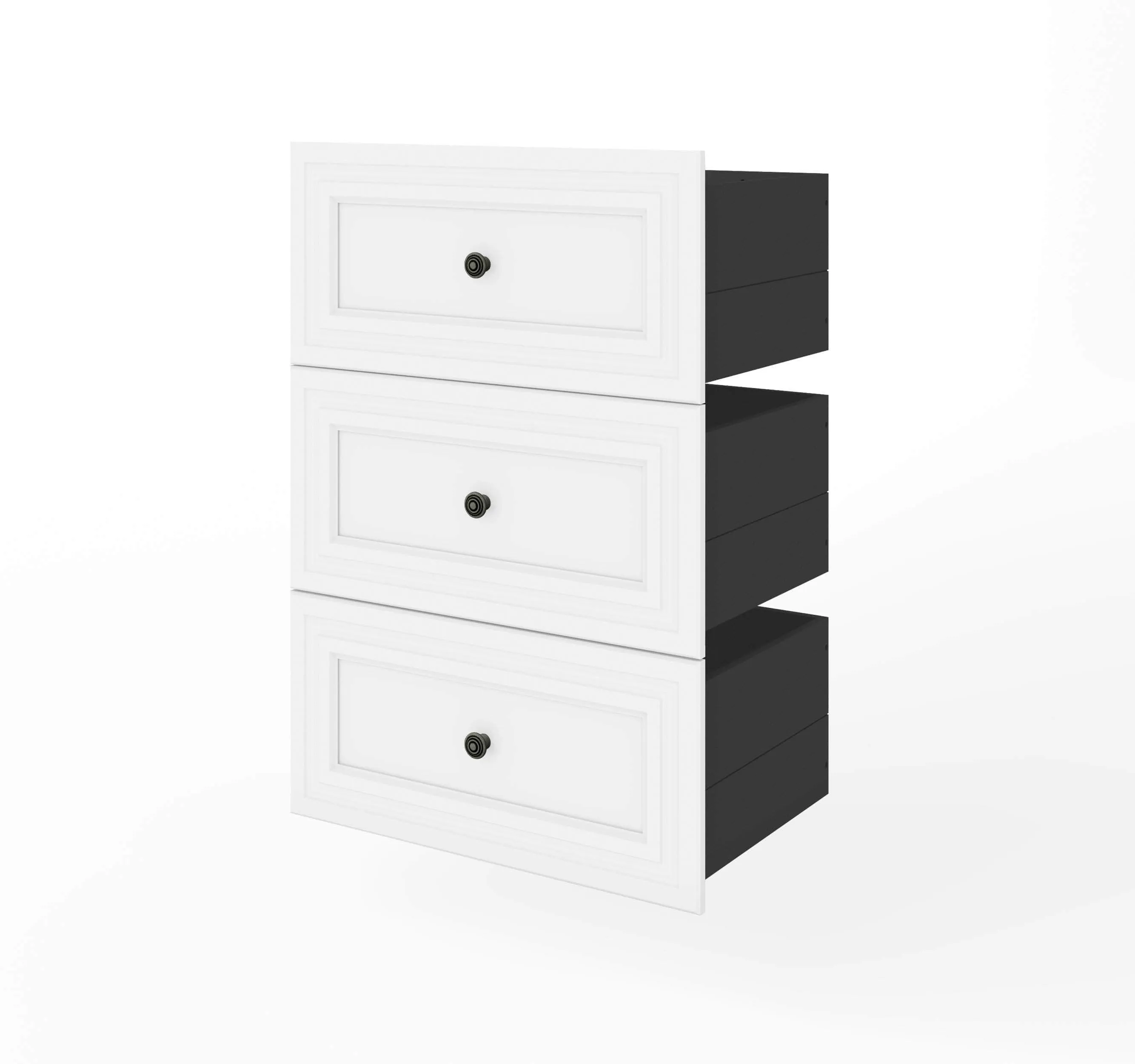 Versatile 3-Drawer Set for Versatile 25” Storage Unit - Available in 2 Colours