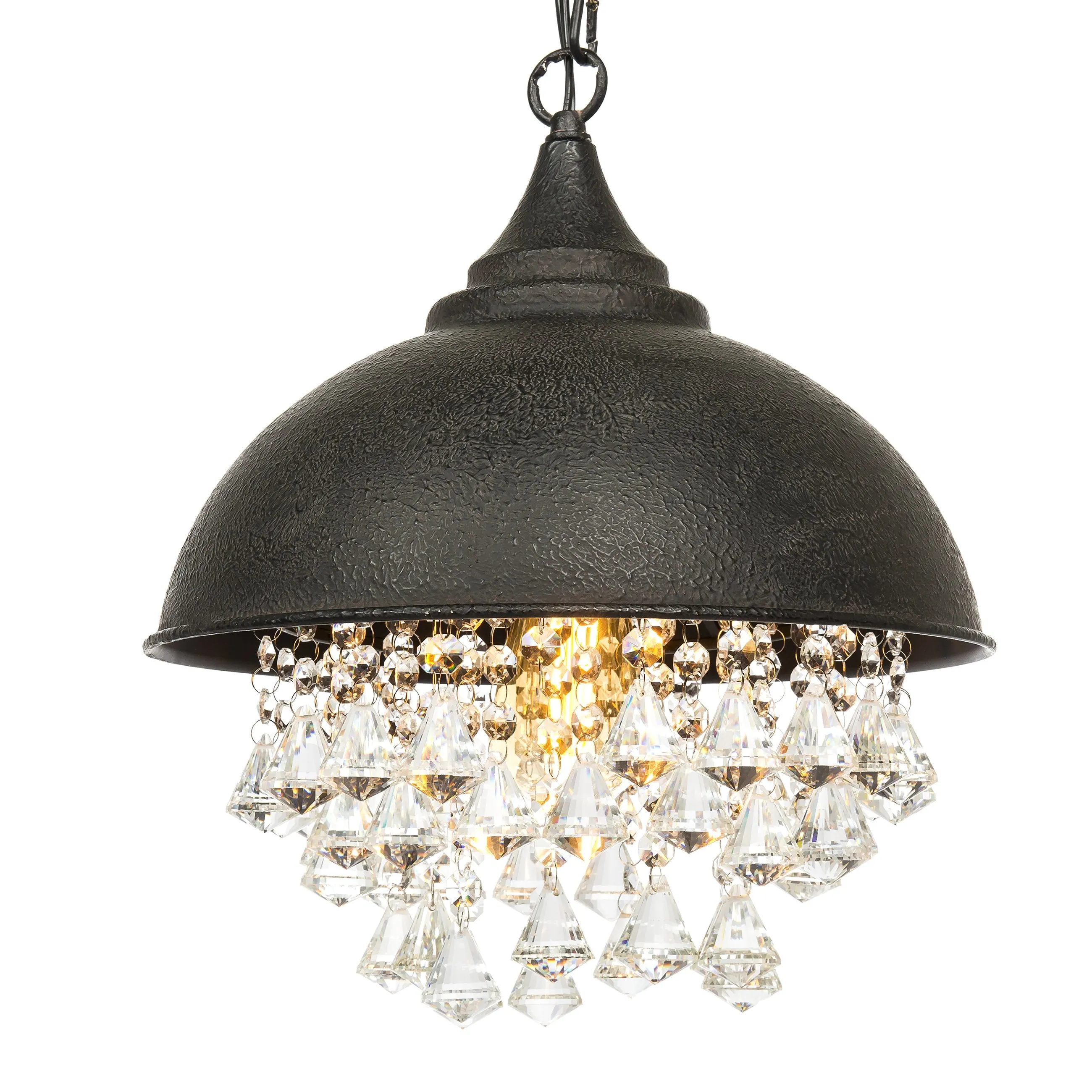 Vintage Style Iron Lighting - Black