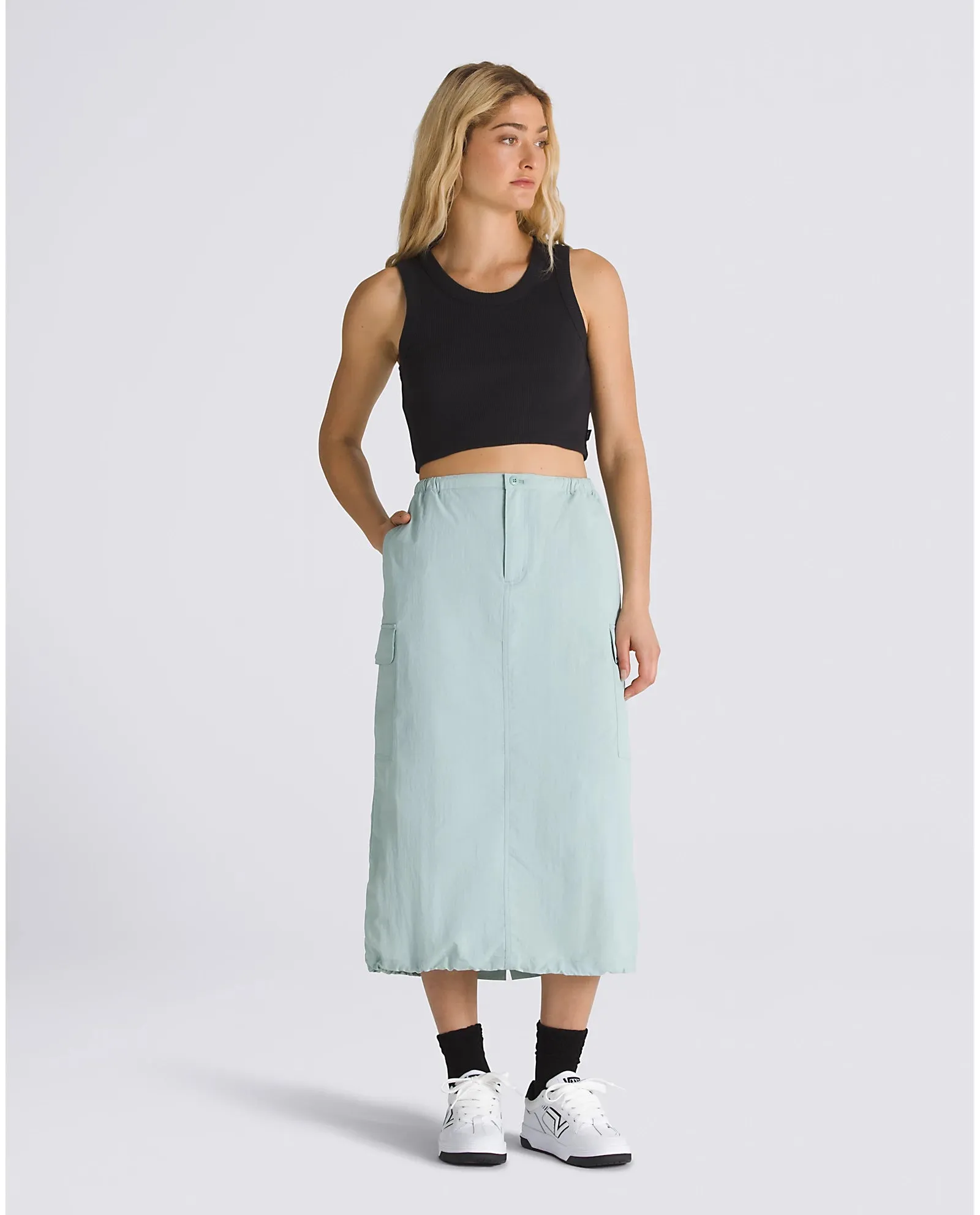 W Riley Parachute Cargo Skirt