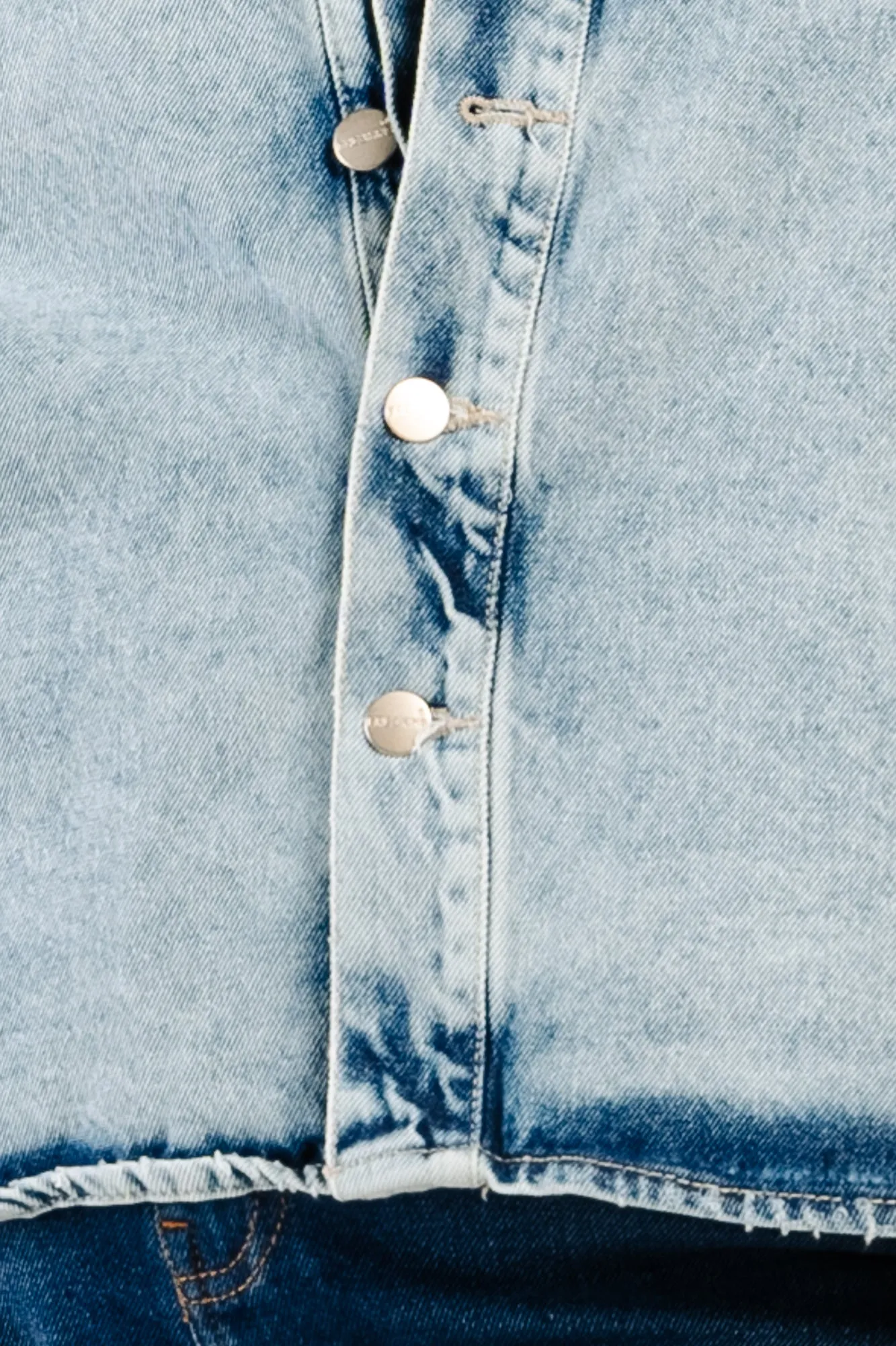 Washed Out Vintage Denim Shacket