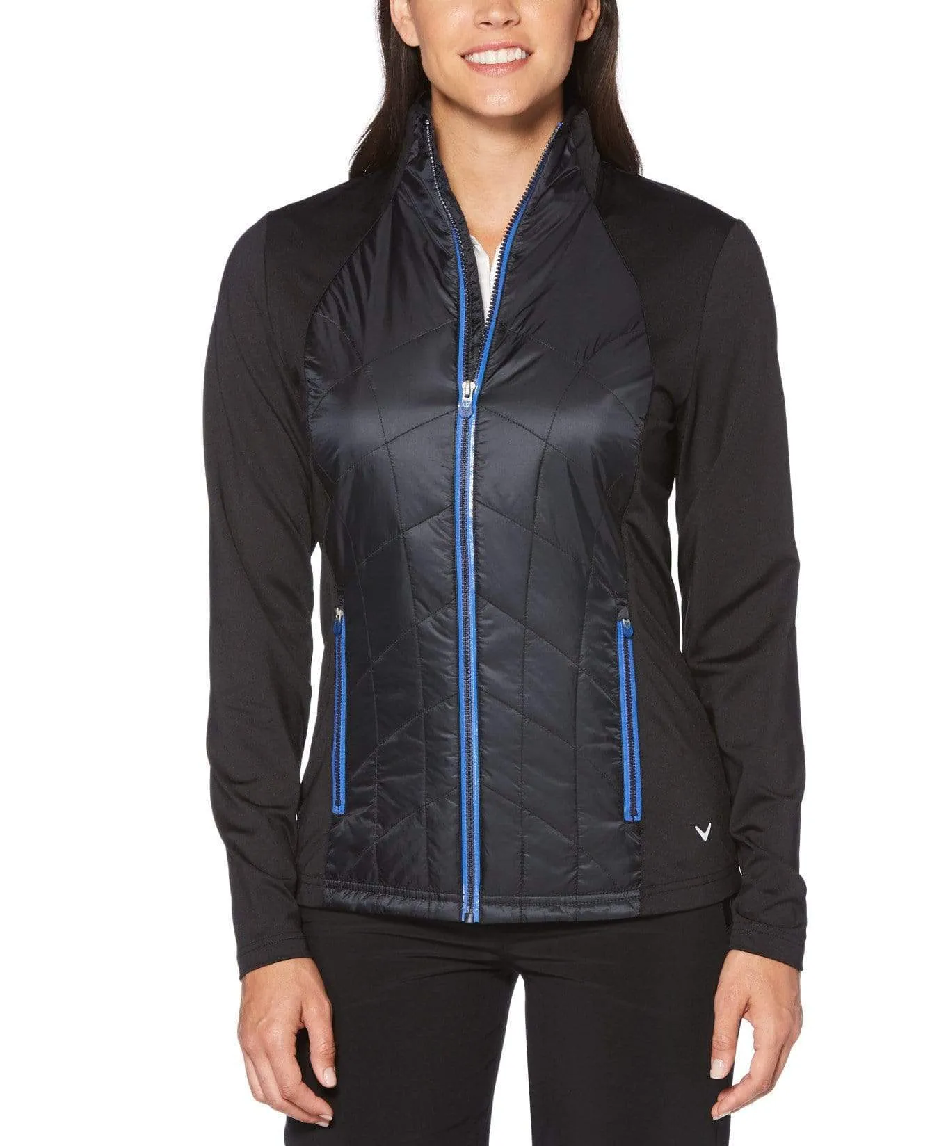 Womens Thermal Quilted Contrast Jacket