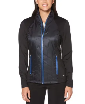 Womens Thermal Quilted Contrast Jacket