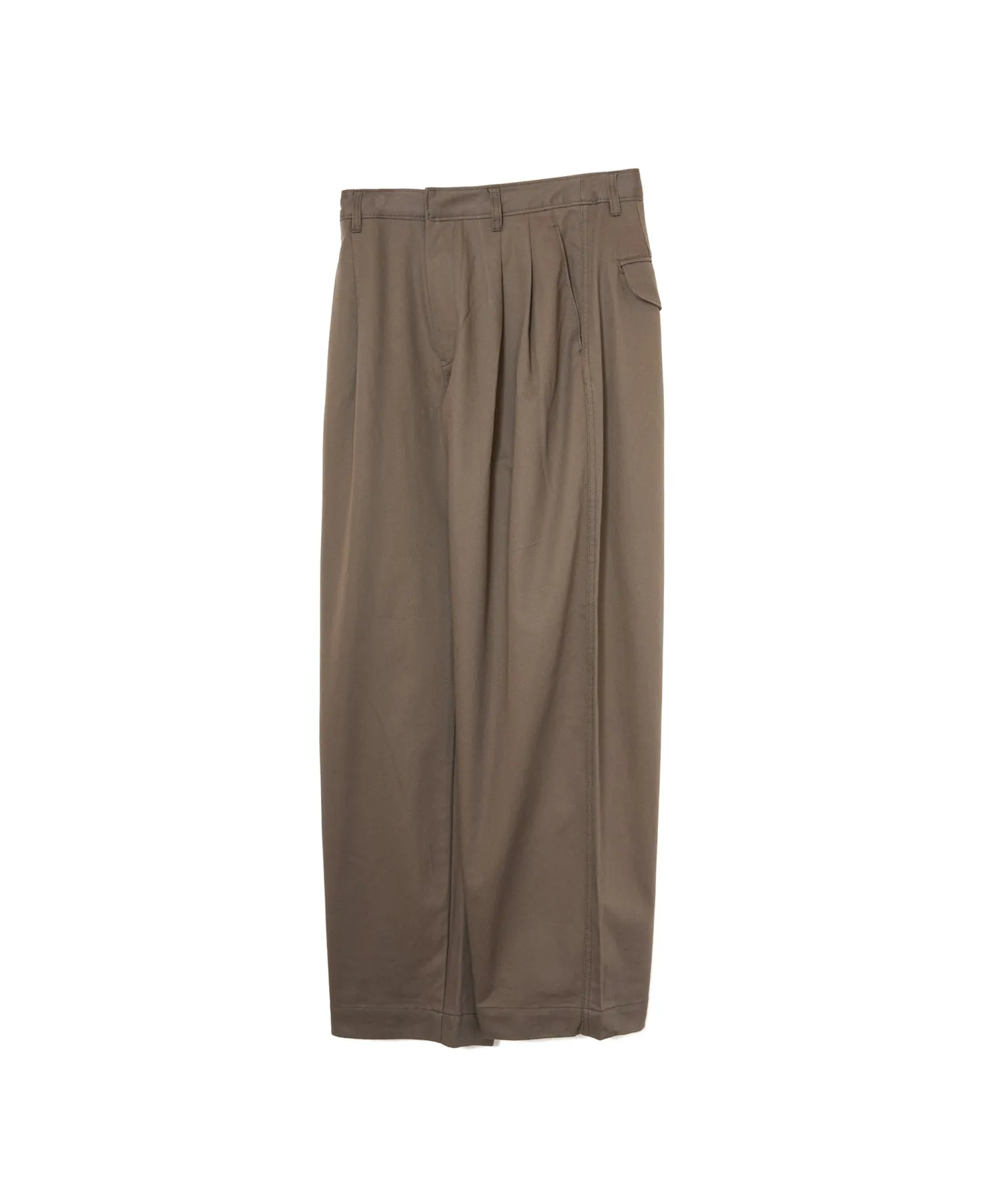 【WOMEN】upper hights 2TUCK WIDE CHINO PT