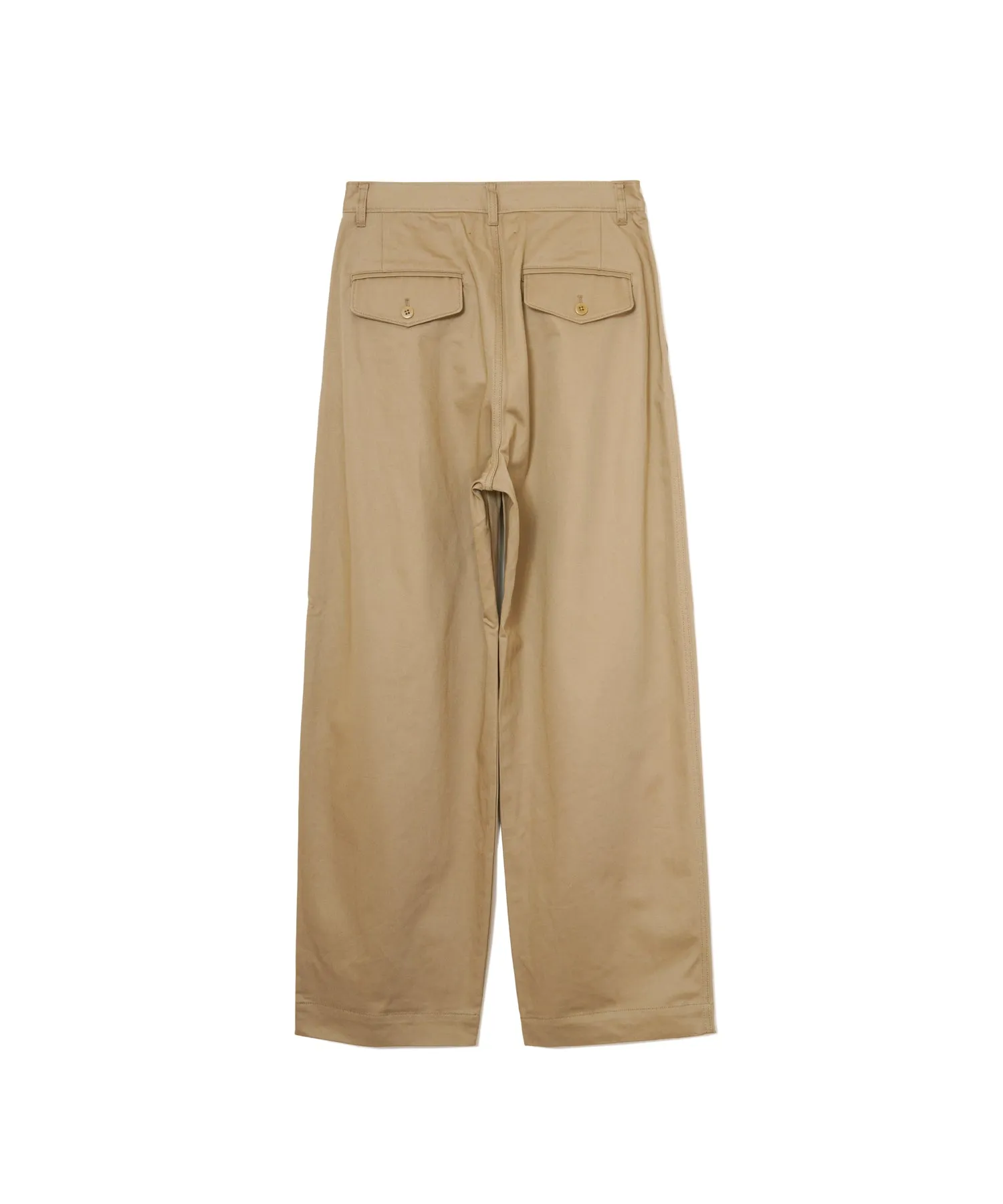 【WOMEN】upper hights 2TUCK WIDE CHINO PT