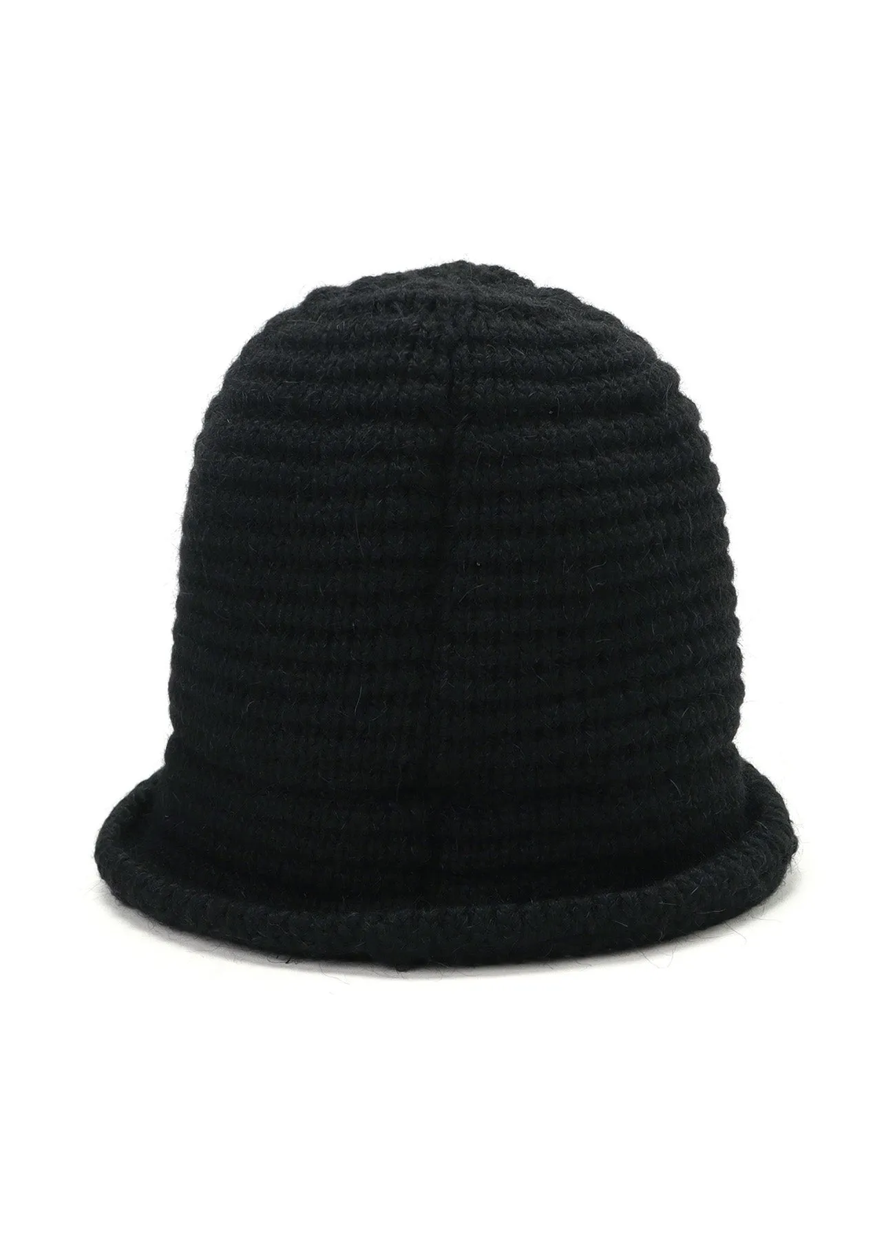 WOOL KNITTED BUCKET HAT