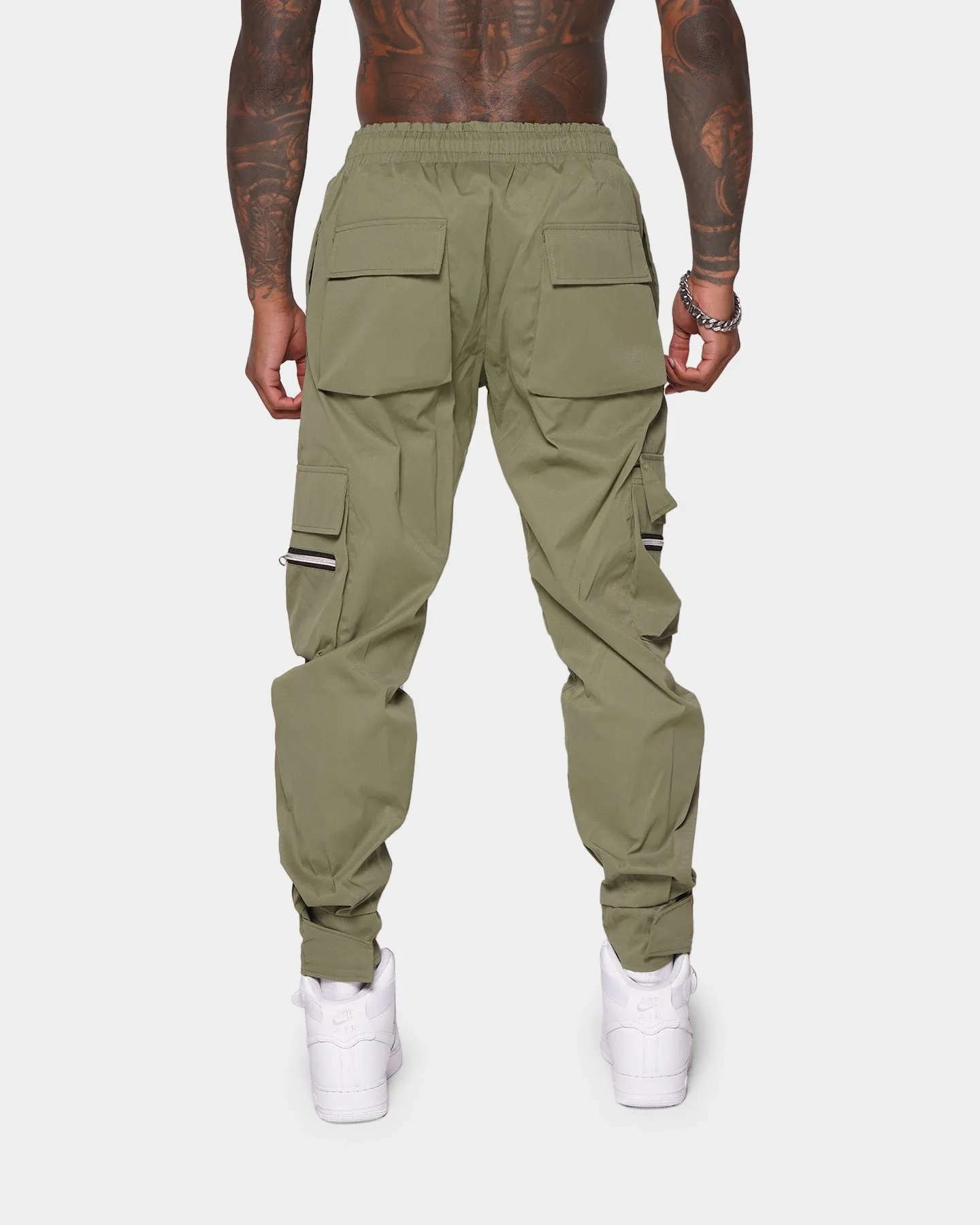 XXIII Manche Green Pants Khaki